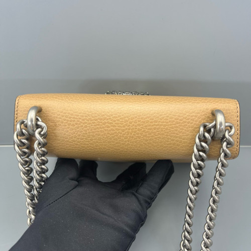 Gucci Mini Dionysus Calfskin Natural Tan