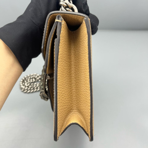 Gucci Mini Dionysus Calfskin Natural Tan