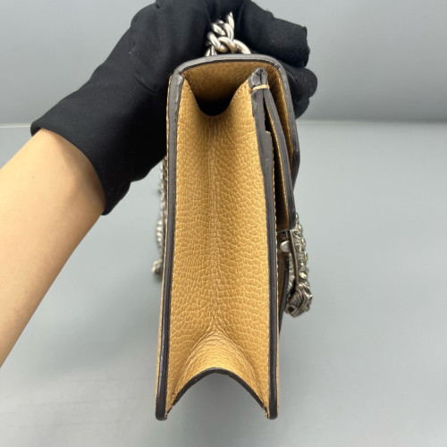 Gucci Mini Dionysus Calfskin Natural Tan