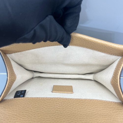 Gucci Mini Dionysus Calfskin Natural Tan