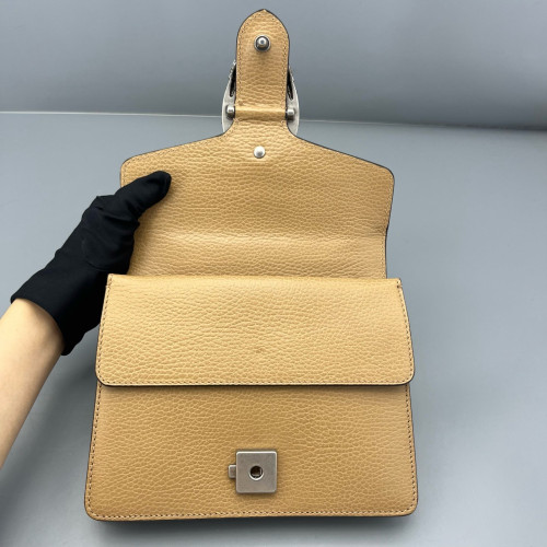Gucci Mini Dionysus Calfskin Natural Tan