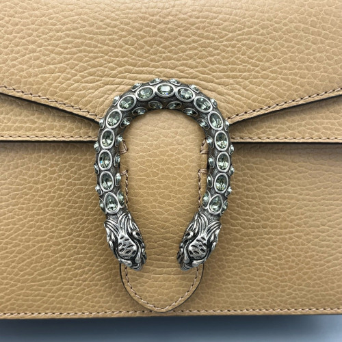Gucci Mini Dionysus Calfskin Natural Tan