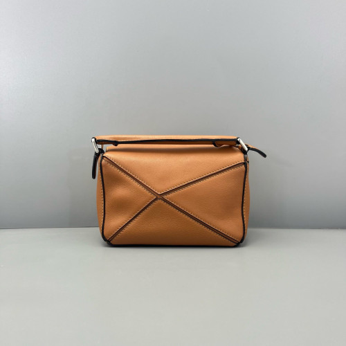 Loewe Mini Puzzle Calfskin Tan