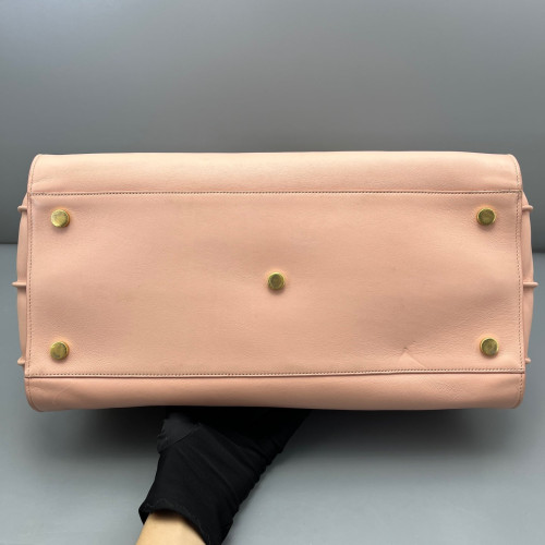 Yves Saint Laurent Large Sac De Jour Calfskin Light Tan