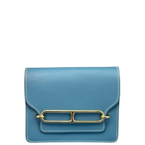 Hermes Roulis Slim Evercolor 75 Bleu Jean Hermes Roulis Slim Evercolor 75 Bleu Jean