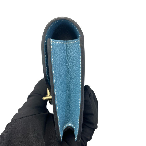 Hermes Roulis Slim Evercolor 75 Bleu Jean Hermes Roulis Slim Evercolor 75 Bleu Jean