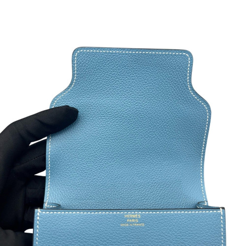 Hermes Roulis Slim Evercolor 75 Bleu Jean Hermes Roulis Slim Evercolor 75 Bleu Jean