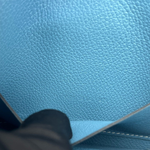 Hermes Roulis Slim Evercolor 75 Bleu Jean Hermes Roulis Slim Evercolor 75 Bleu Jean