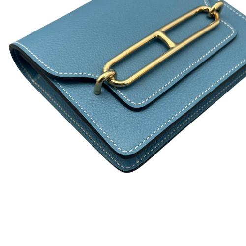 Hermes Roulis Slim Evercolor 75 Bleu Jean Hermes Roulis Slim Evercolor 75 Bleu Jean