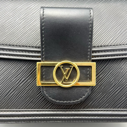 Louis Vuitton Dauphine MM Epi Black