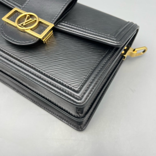 Louis Vuitton Dauphine MM Epi Black