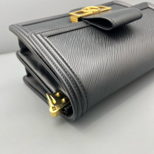 Louis Vuitton Dauphine MM Epi Black
