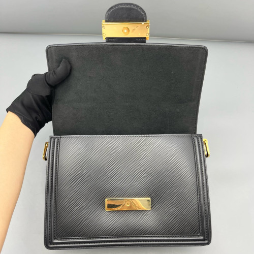 Louis Vuitton Dauphine MM Epi Black