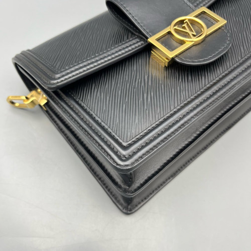 Louis Vuitton Dauphine MM Epi Black