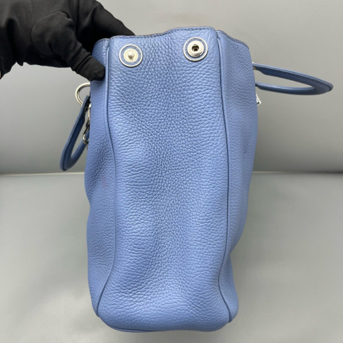 Dior Large Diorissimo Tote Calfskin Blue Dior Large Diorissimo Tote Calfskin Blue