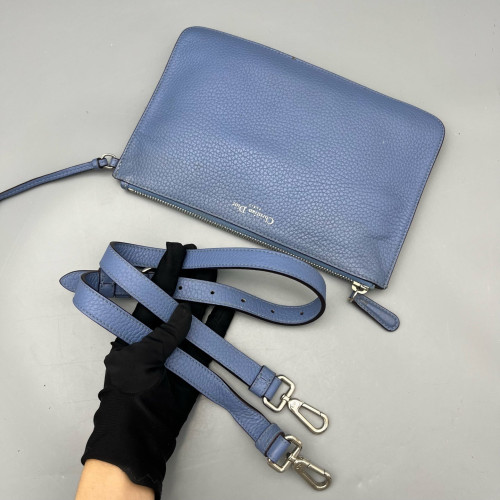 Dior Large Diorissimo Tote Calfskin Blue Dior Large Diorissimo Tote Calfskin Blue