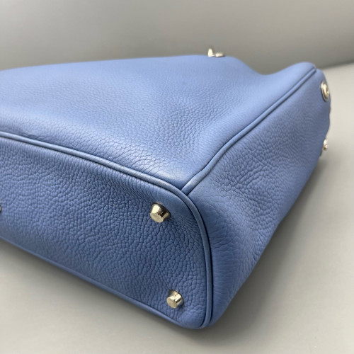 Dior Large Diorissimo Tote Calfskin Blue Dior Large Diorissimo Tote Calfskin Blue