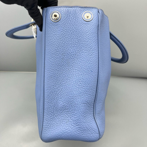 Dior Large Diorissimo Tote Calfskin Blue Dior Large Diorissimo Tote Calfskin Blue