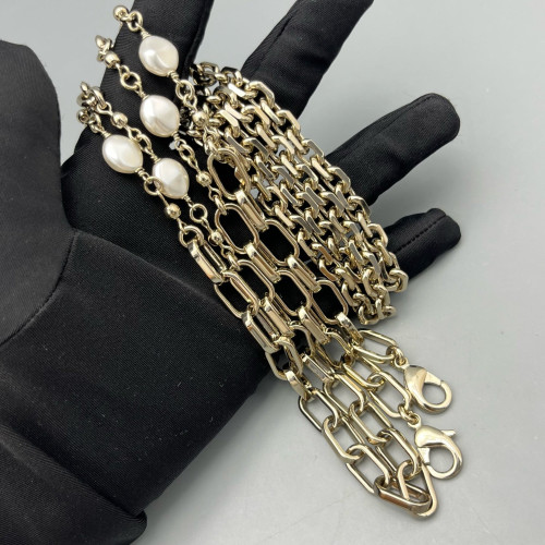 Dior Miss Dior Wallet On Chain Calfskin White