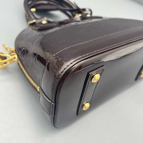 Louis Vuitton Alma BB Vernis Amarante