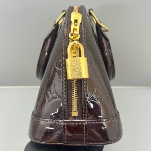 Louis Vuitton Alma BB Vernis Amarante