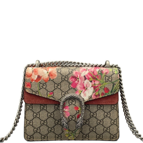 Gucci Mini Dionysus GG Supreme Monogram Brown Green