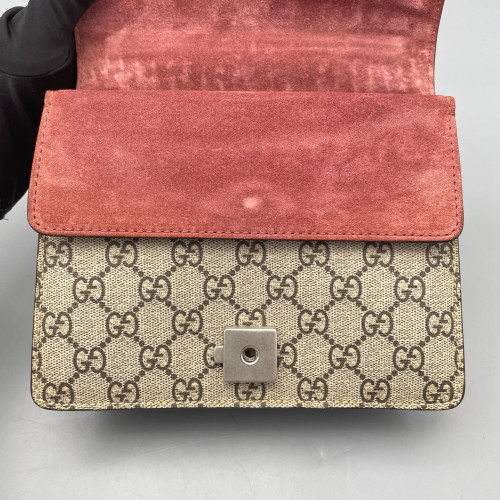 Gucci Mini Dionysus GG Supreme Monogram Brown Green