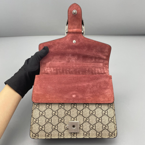 Gucci Mini Dionysus GG Supreme Monogram Brown Green