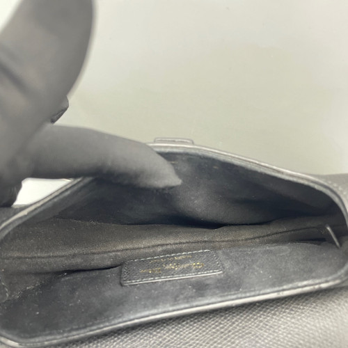 Dior Small Saddle Bag Calfskin Black