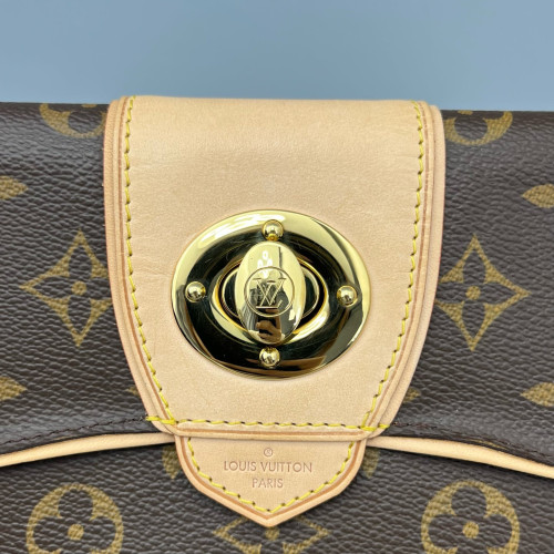 Louis Vuitton Flap Wallet Monogram Tan