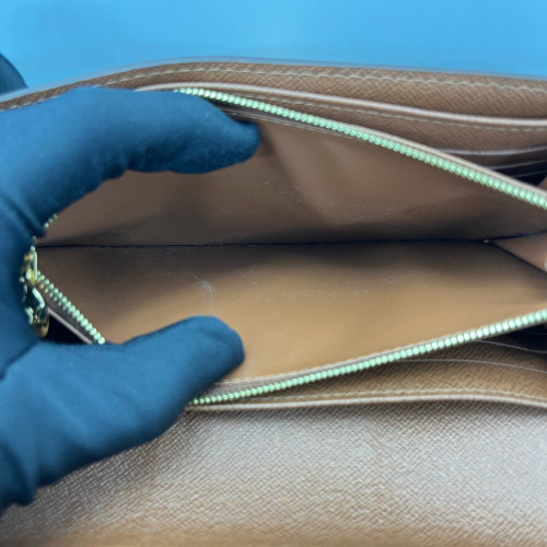 Louis Vuitton Flap Wallet Monogram Tan