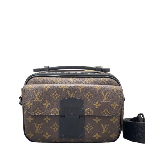 Louis Vuitton S Lock Messenger Monogram Brown