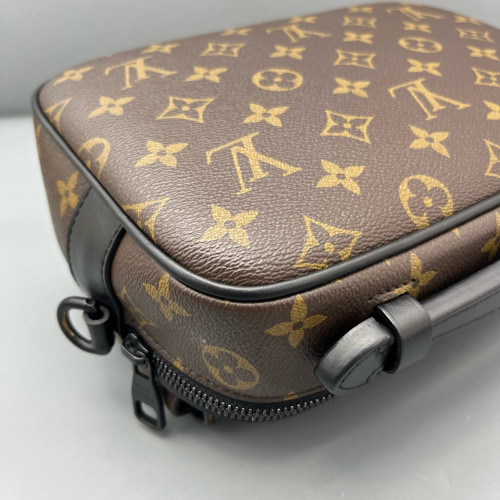 Louis Vuitton S Lock Messenger Monogram Brown