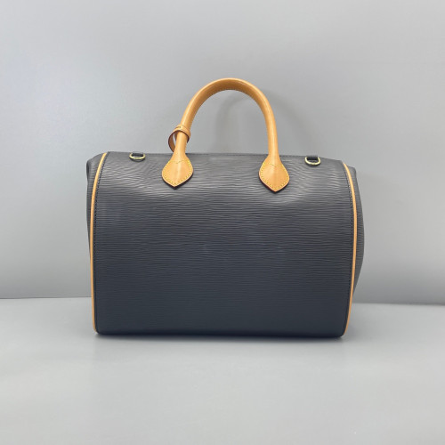 Louis Vuitton Speedy 30 Epi Black