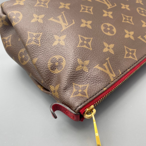 Louis Vuitton Clutch Monogram Brown