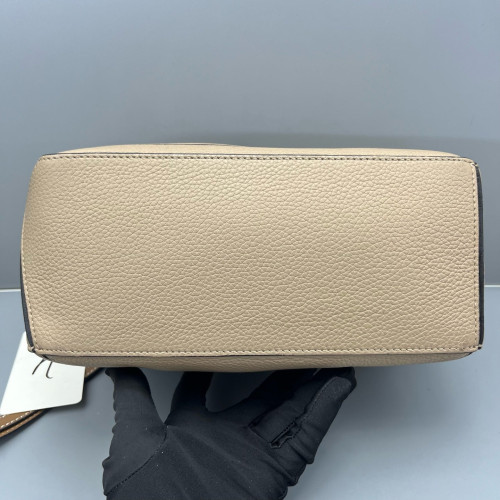 Loewe Small Puzzle Grained Calfskin Beige Sahara