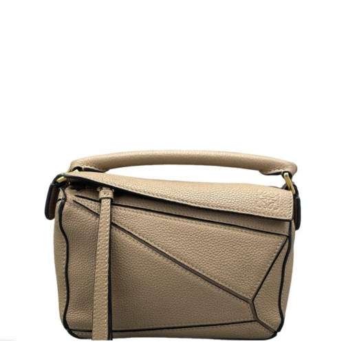 Loewe Mini Puzzle Grained Calfskin Beige Sahara Loewe Mini Puzzle Grained Calfskin Beige Sahara