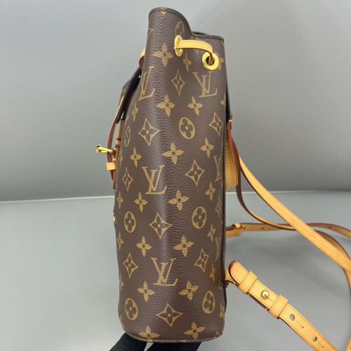 Louis Vuitton Vintage Montsouris Backpack PM Monogram Brown
