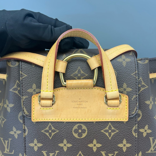 Louis Vuitton Vintage Montsouris Backpack PM Monogram Brown