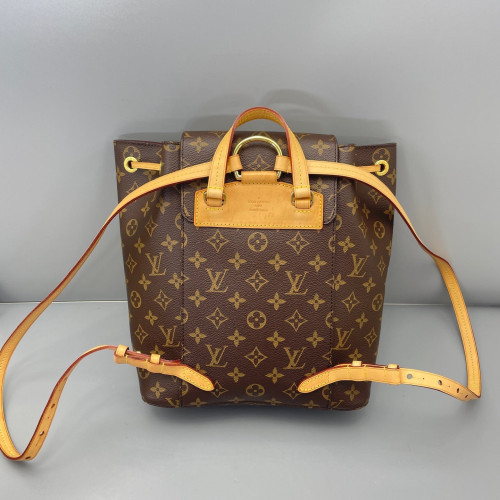 Louis Vuitton Vintage Montsouris Backpack PM Monogram Brown