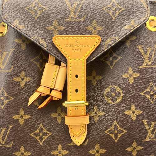 Louis Vuitton Vintage Montsouris Backpack PM Monogram Brown