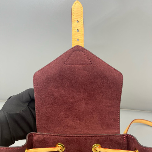 Louis Vuitton Vintage Montsouris Backpack PM Monogram Brown