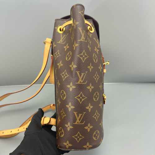 Louis Vuitton Vintage Montsouris Backpack PM Monogram Brown