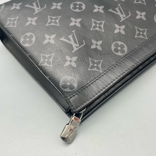 Louis Vuitton Toiletry Pouch 26 Monogram Eclipse Black