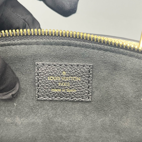 Louis Vuitton Petit Palais Monogram Empreinte Giant Black White