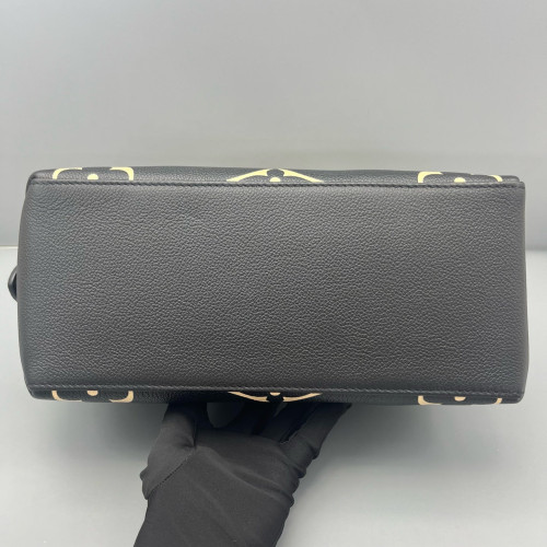 Louis Vuitton Petit Palais Monogram Empreinte Giant Black White