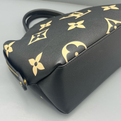 Louis Vuitton Petit Palais Monogram Empreinte Giant Black White