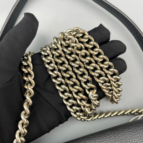 Louis Vuitton Mylockme Chain Bag BB Calfskin Black