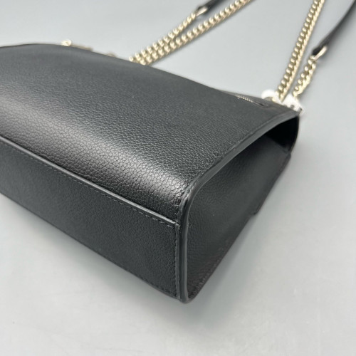 Louis Vuitton Mylockme Chain Bag BB Calfskin Black