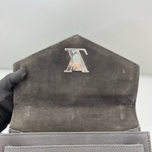Louis Vuitton Mylockme Chain Bag BB Calfskin Black